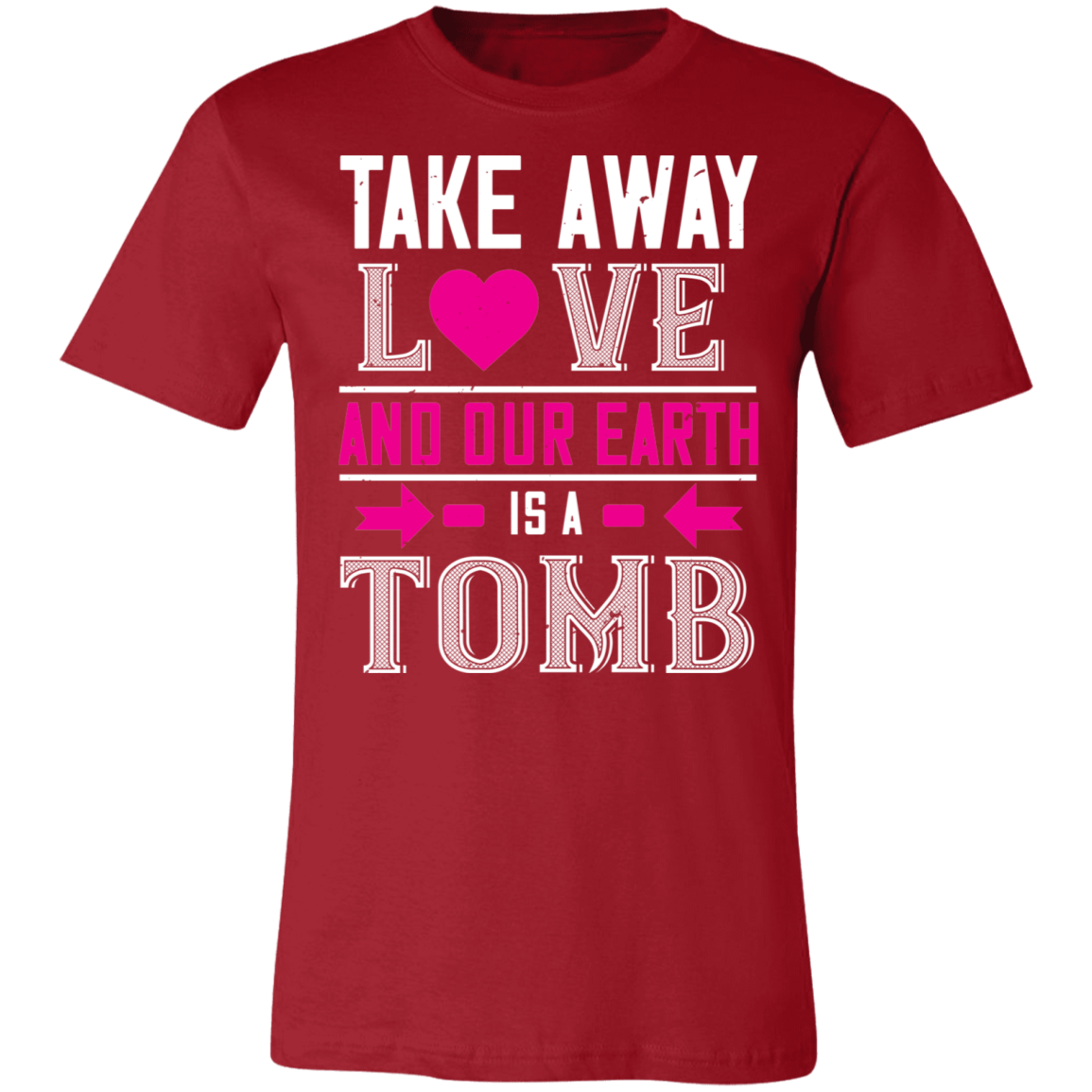 Valentine Design Unisex Jersey Short-Sleeve T-Shirt