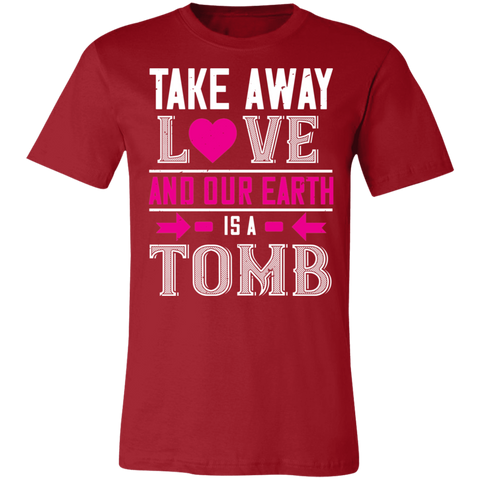 Image of Valentine Design Unisex Jersey Short-Sleeve T-Shirt