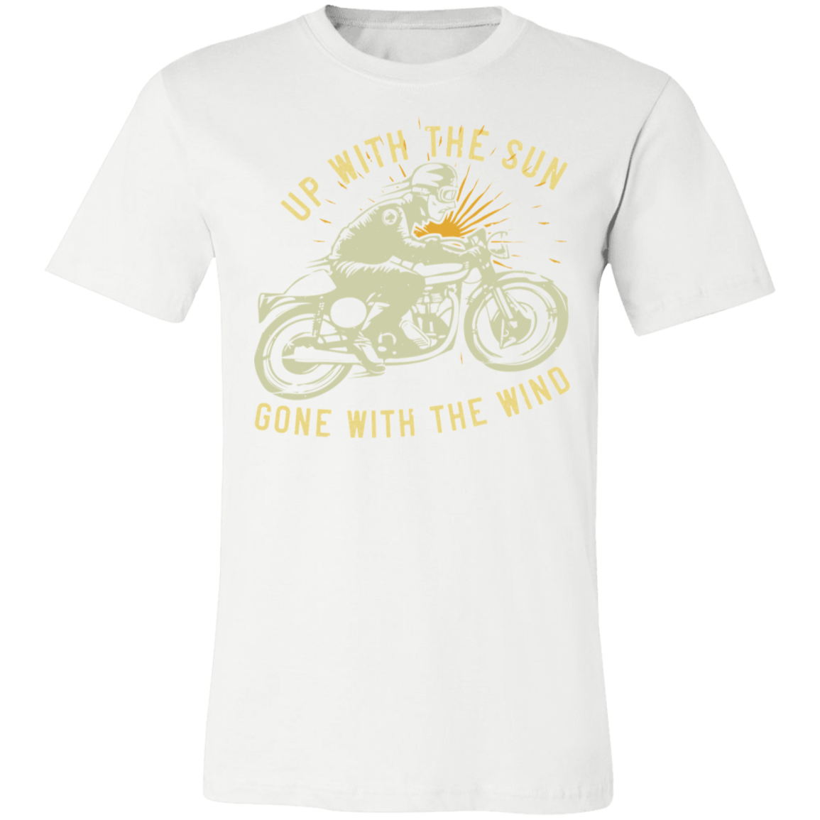 Motorcycle Designs Premium Unisex Jersey Short-Sleeve T-Shirt