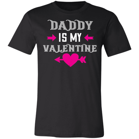 Image of Valentine Design Unisex Jersey Short-Sleeve T-Shirt