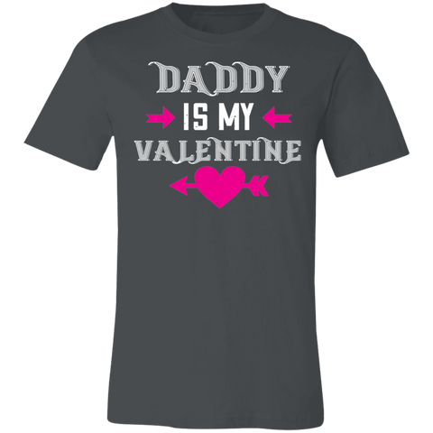 Image of Valentine Design Unisex Jersey Short-Sleeve T-Shirt
