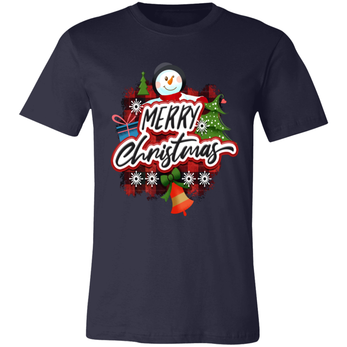 Merry Christmas Unisex Jersey Short-Sleeve T-Shirt