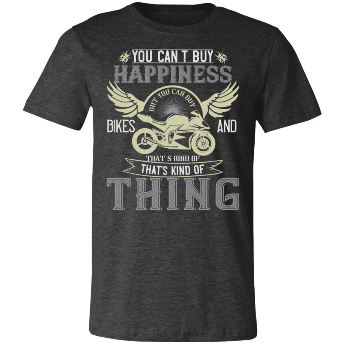Motorcycle Designs Premium Unisex Jersey Short-Sleeve T-Shirt
