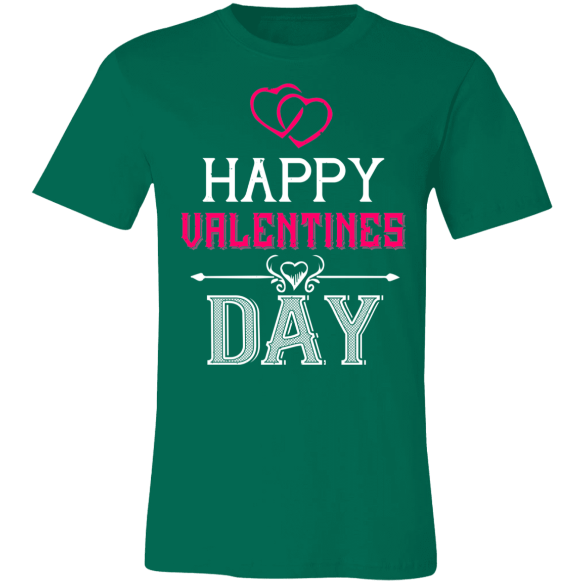 Valentine Design Unisex Jersey Short-Sleeve T-Shirt