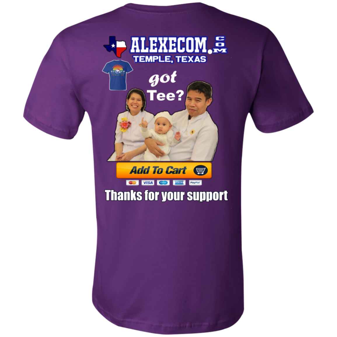 Company Ad Design Unisex Jersey Short-Sleeve T-Shirt