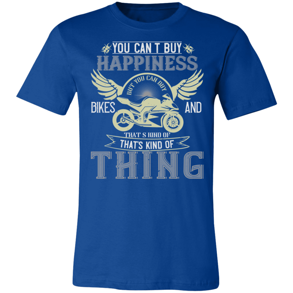 Motorcycle Designs Premium Unisex Jersey Short-Sleeve T-Shirt