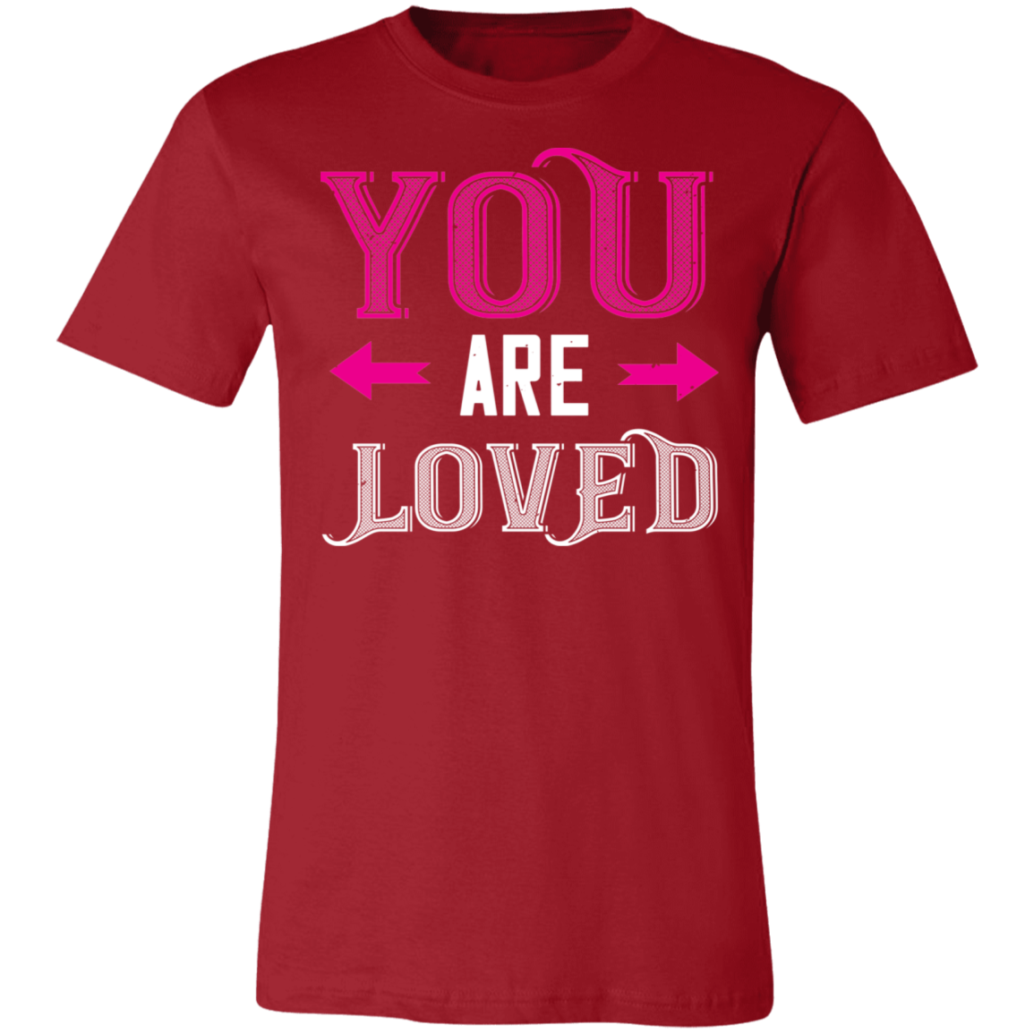 Valentine Design Unisex Jersey Short-Sleeve T-Shirt