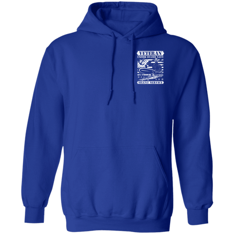 Image of Veteran Design Double Side Printed Pullover Hoodie