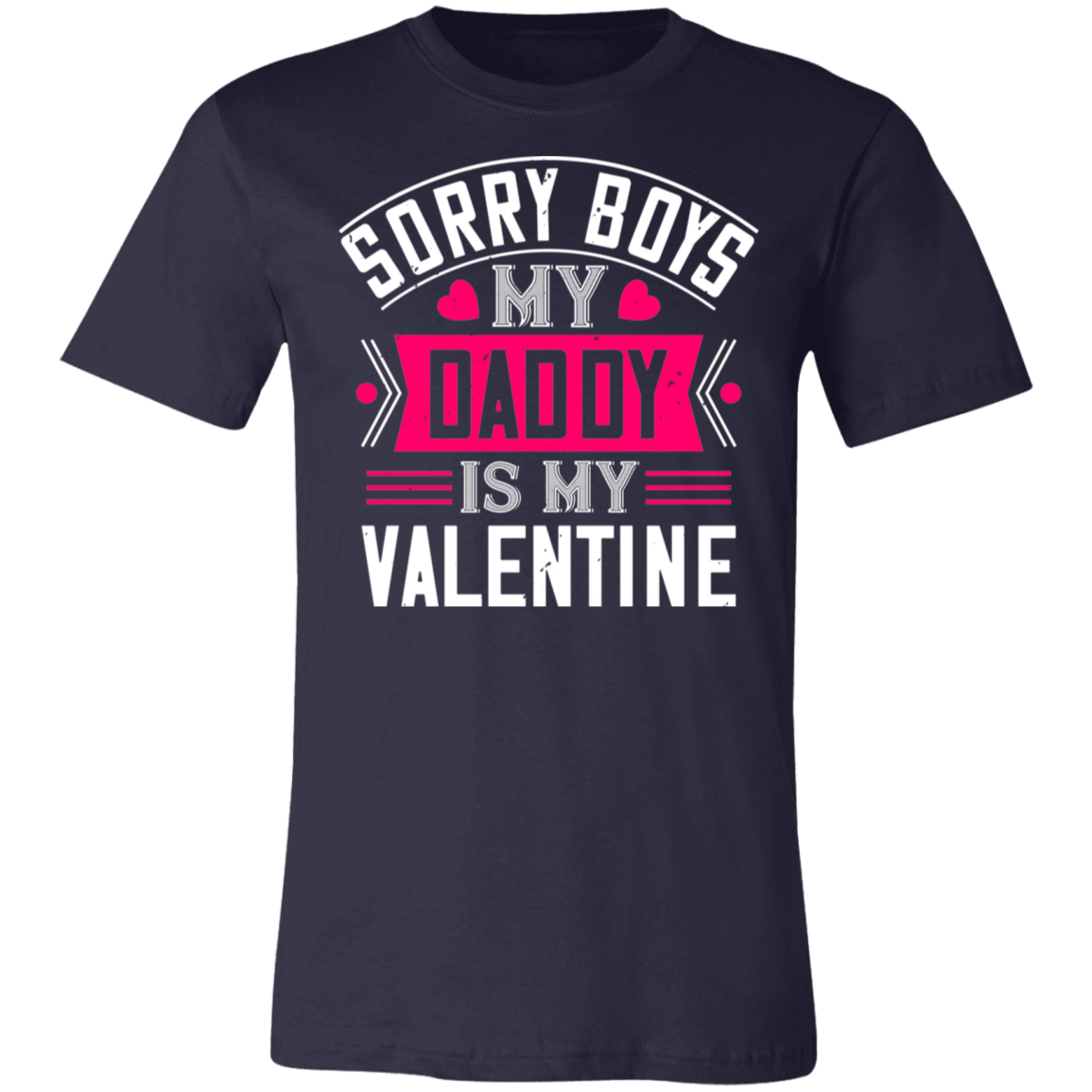 Valentine Design Unisex Jersey Short-Sleeve T-Shirt