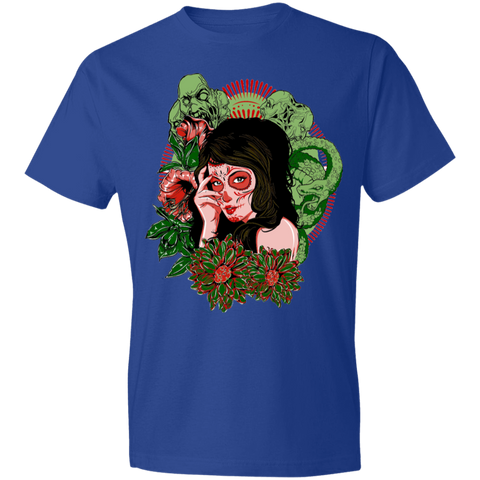 Image of Scary Lady Design Lightweight T-Shirt