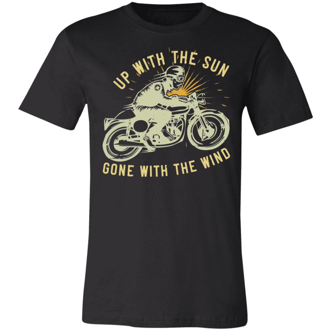 Motorcycle Designs Premium Unisex Jersey Short-Sleeve T-Shirt