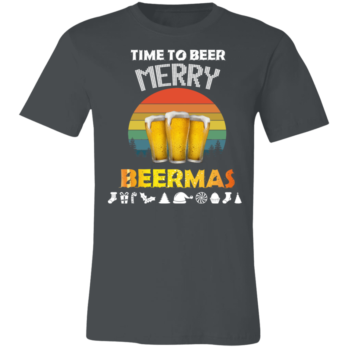 Christmas Design Premium Unisex Jersey Short-Sleeve T-Shirt