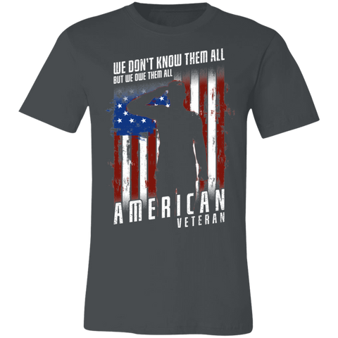 Image of Veteran Design Premium  Unisex Jersey Short-Sleeve T-Shirt