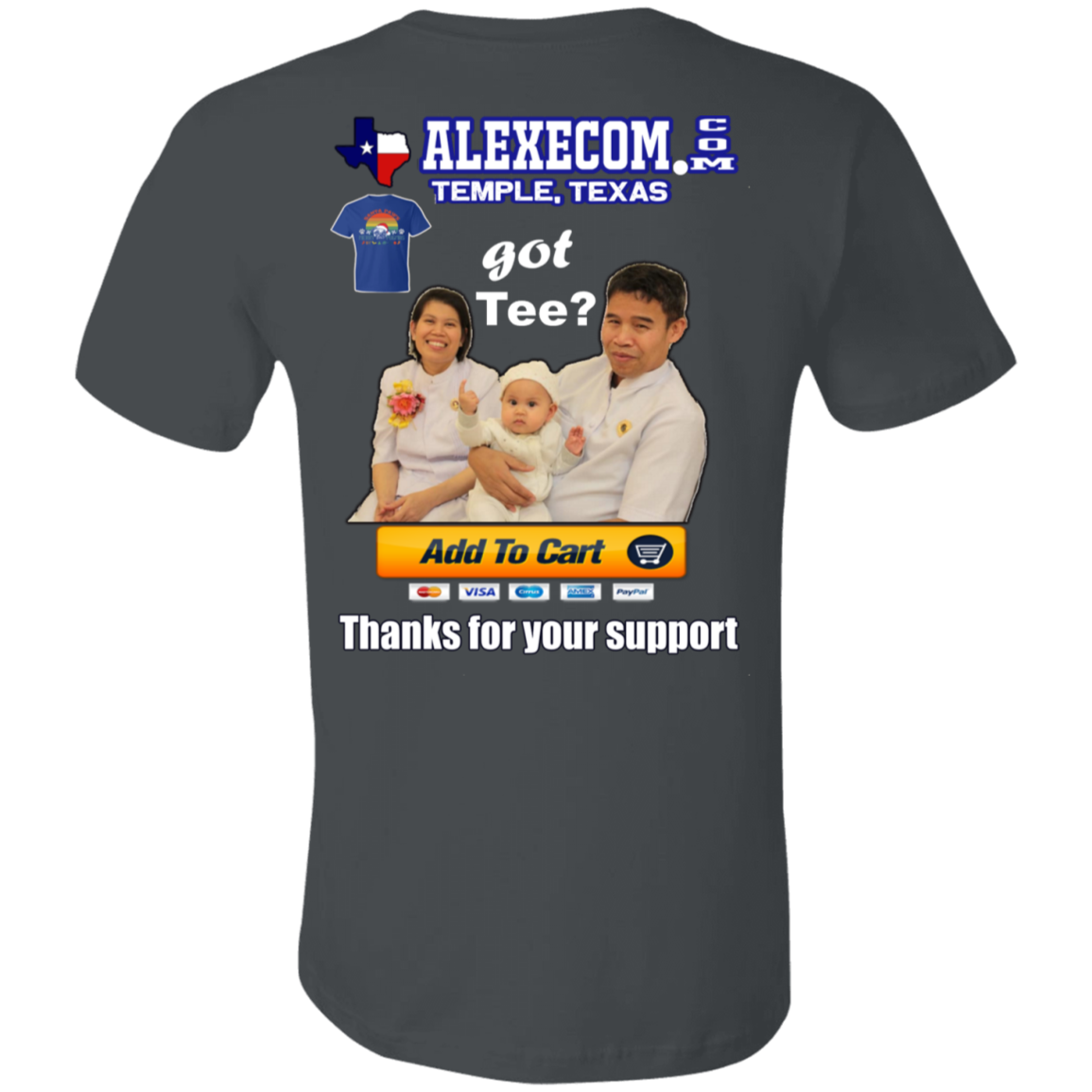 Company Ad Design Unisex Jersey Short-Sleeve T-Shirt