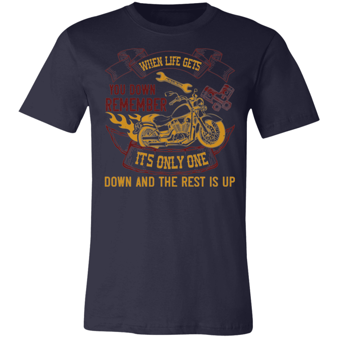 Motorcycle Designs Premium Unisex Jersey Short-Sleeve T-Shirt