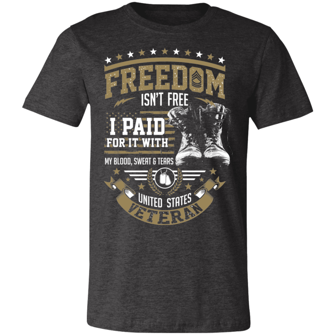 Veteran Design Premium  Unisex Jersey Short-Sleeve T-Shirt