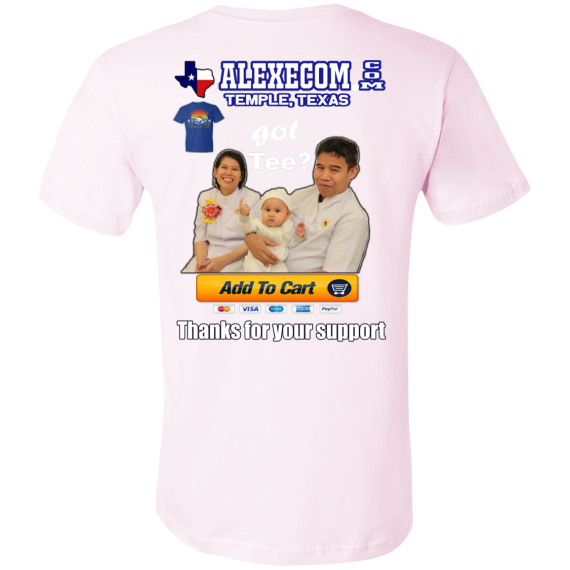 Company Ad Design Unisex Jersey Short-Sleeve T-Shirt