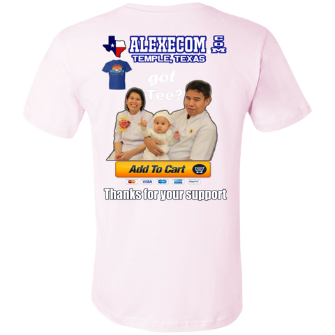 Image of Company Ad Design Unisex Jersey Short-Sleeve T-Shirt