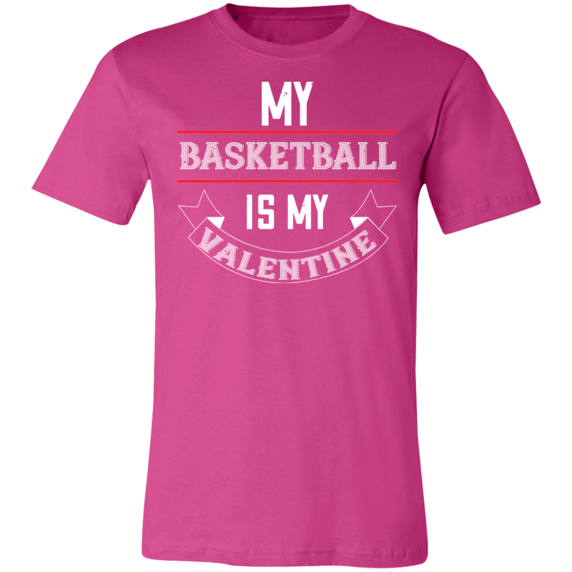 Valentine Design Unisex Jersey Short-Sleeve T-Shirt