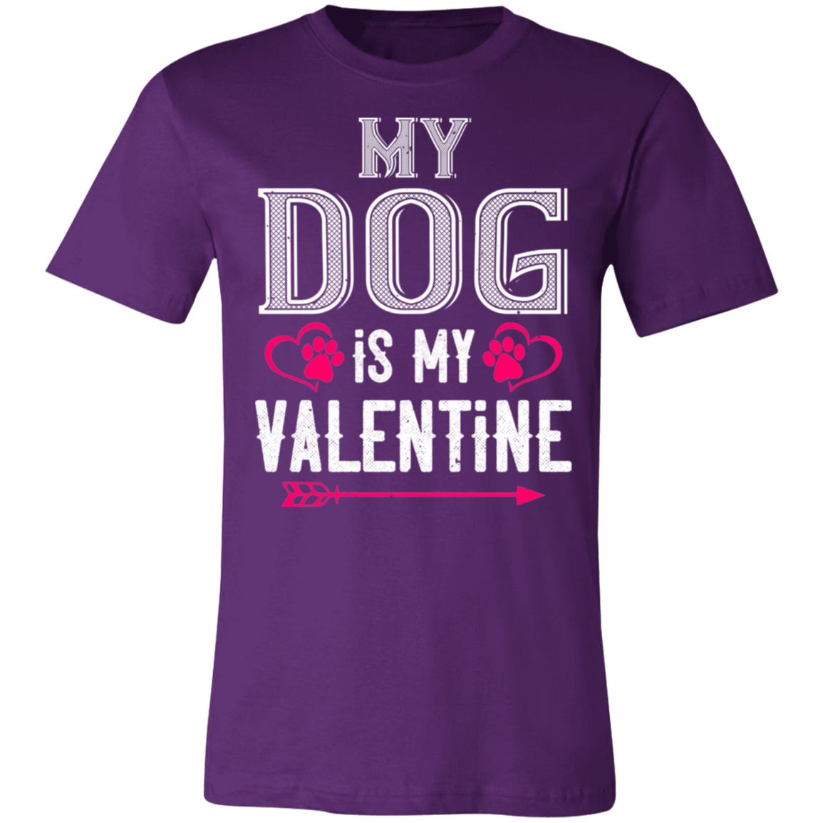Valentine Design Unisex Jersey Short-Sleeve T-Shirt
