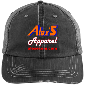 Alexe's Distressed Unstructured Trucker Cap