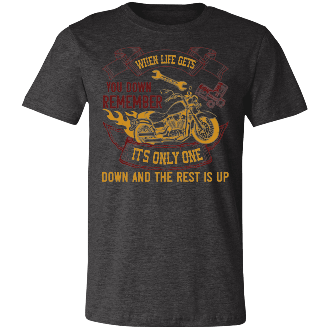 Motorcycle Designs Premium Unisex Jersey Short-Sleeve T-Shirt