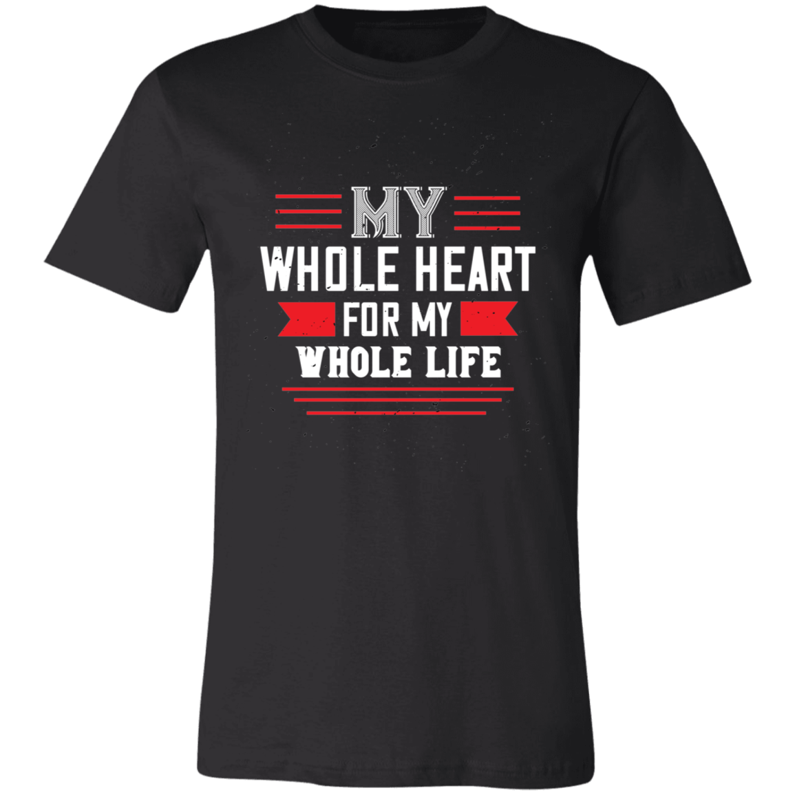Valentine Design Unisex Jersey Short-Sleeve T-Shirt
