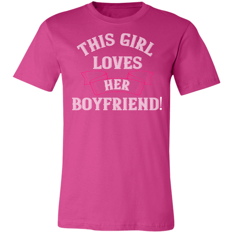 Image of Valentine Design Unisex Jersey Short-Sleeve T-Shirt