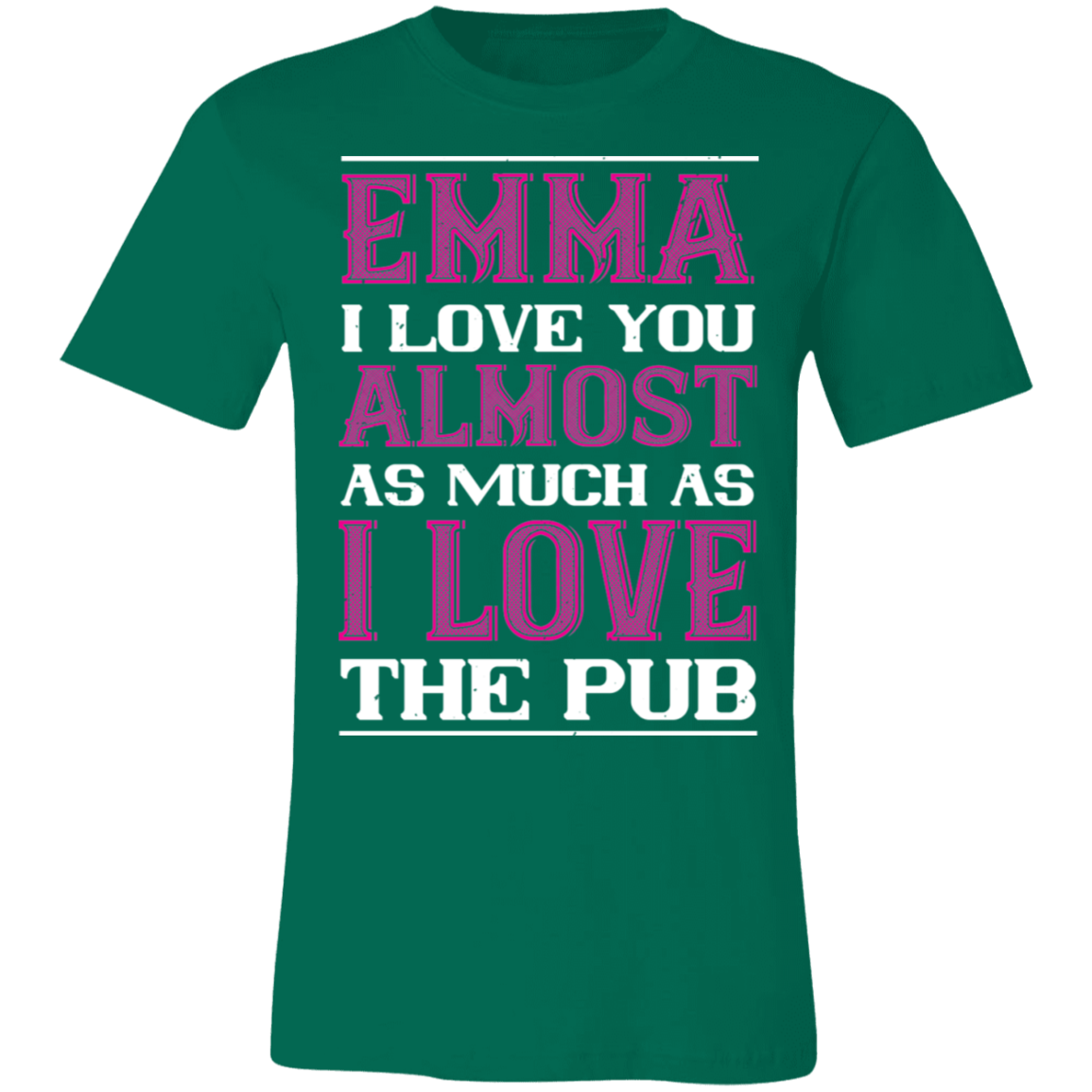 Valentine Design Unisex Jersey Short-Sleeve T-Shirt