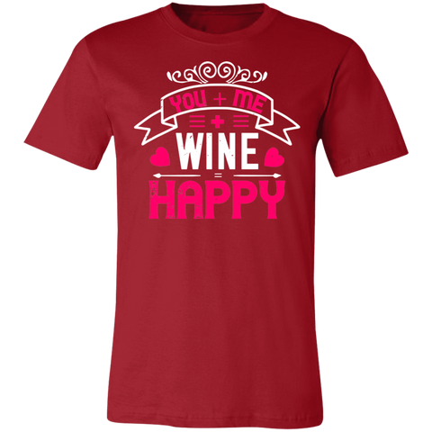 Image of Valentine Design Unisex Jersey Short-Sleeve T-Shirt