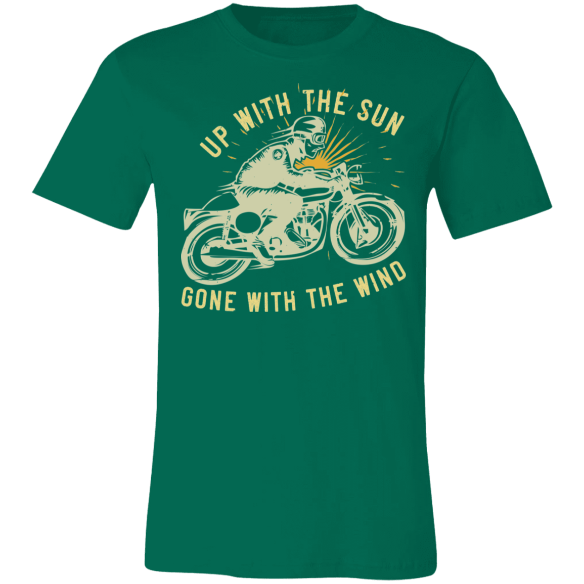 Motorcycle Designs Premium Unisex Jersey Short-Sleeve T-Shirt