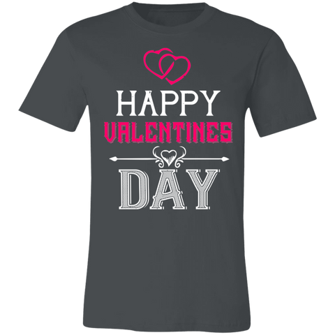 Image of Valentine Design Unisex Jersey Short-Sleeve T-Shirt