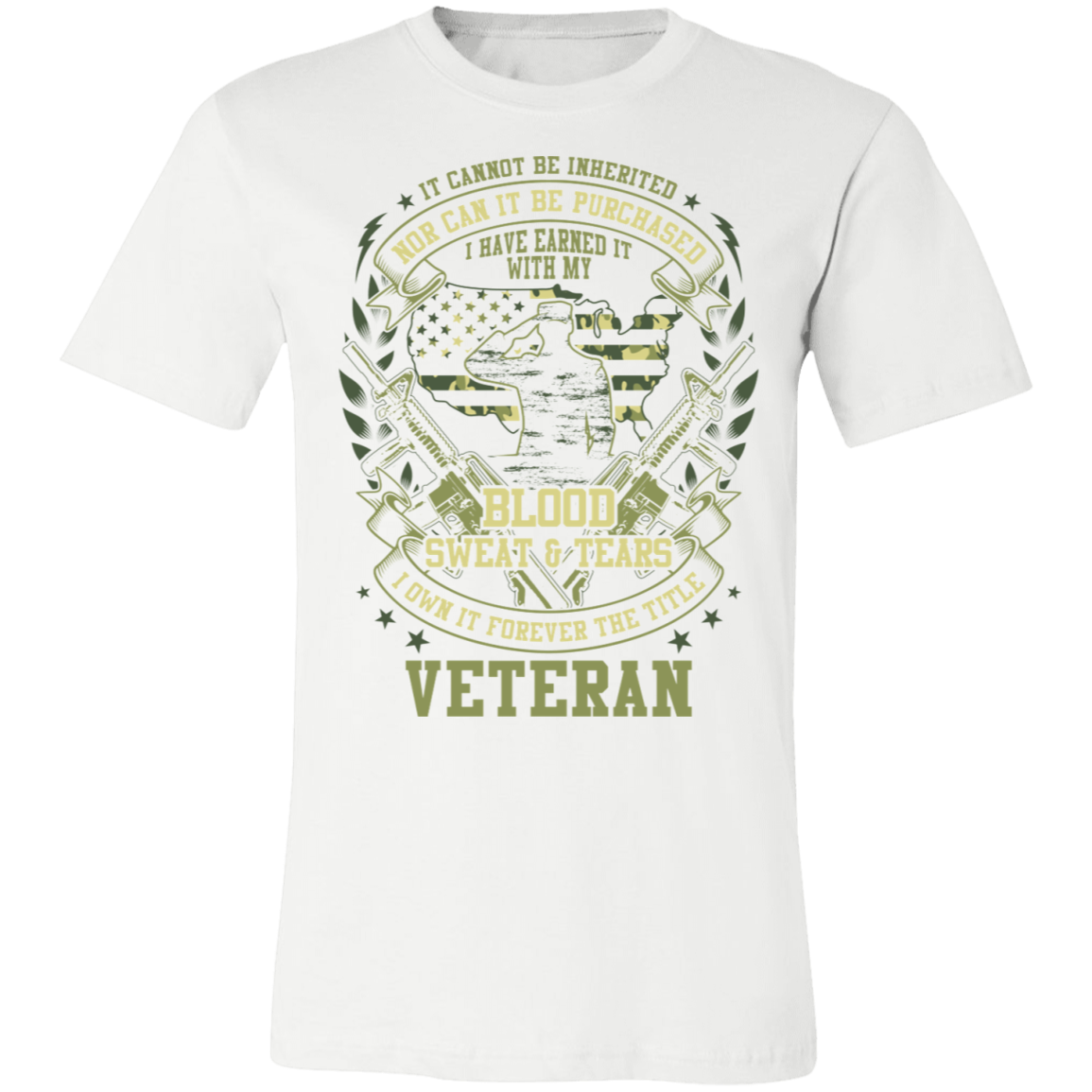 Veteran Design Premium  Unisex Jersey Short-Sleeve T-Shirt