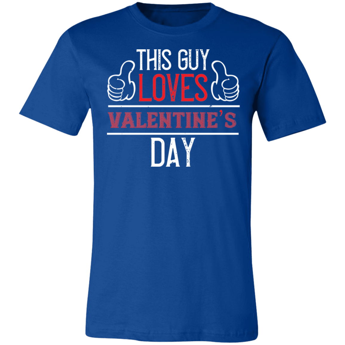 Valentine Design Unisex Jersey Short-Sleeve T-Shirt