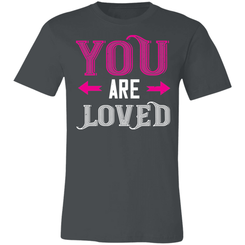 Image of Valentine Design Unisex Jersey Short-Sleeve T-Shirt