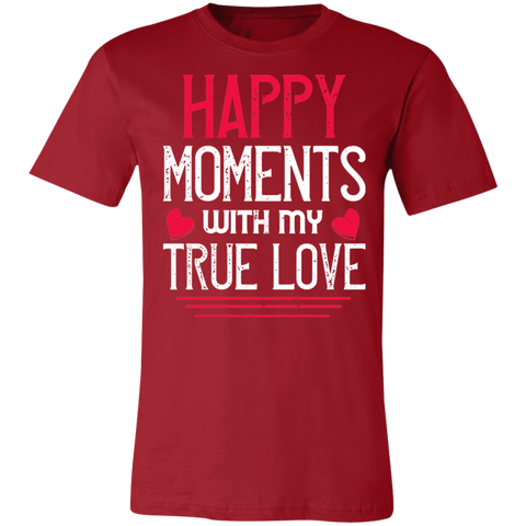 Image of Valentine Design Unisex Jersey Short-Sleeve T-Shirt