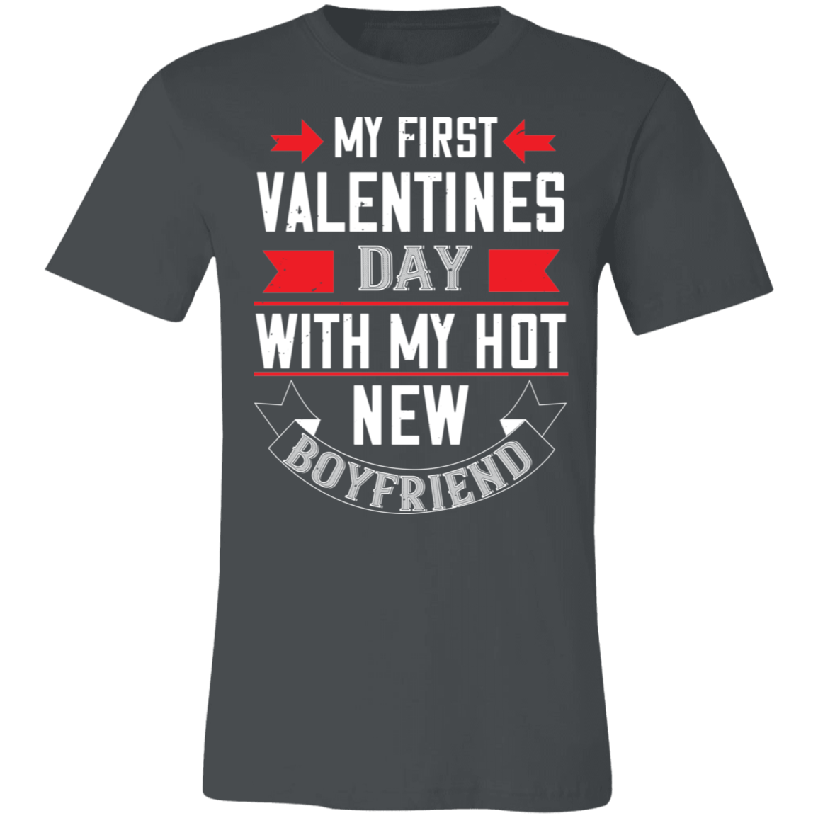 Valentine Design Unisex Jersey Short-Sleeve T-Shirt