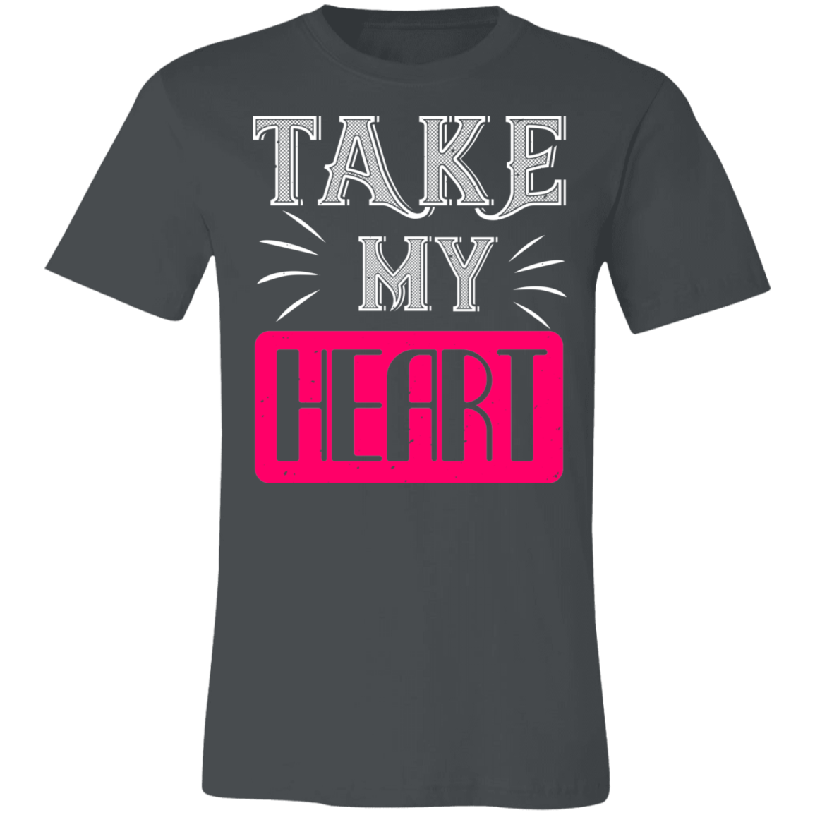 Valentine Design Unisex Jersey Short-Sleeve T-Shirt