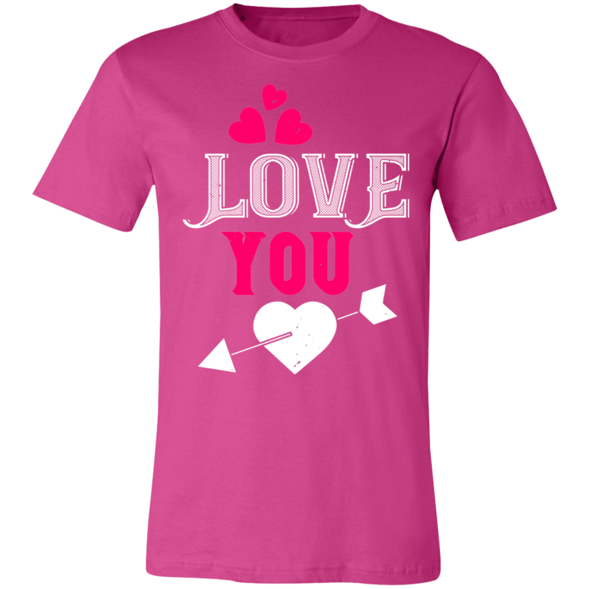 Valentine Design Unisex Jersey Short-Sleeve T-Shirt