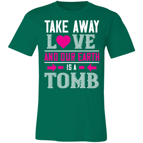 Image of Valentine Design Unisex Jersey Short-Sleeve T-Shirt