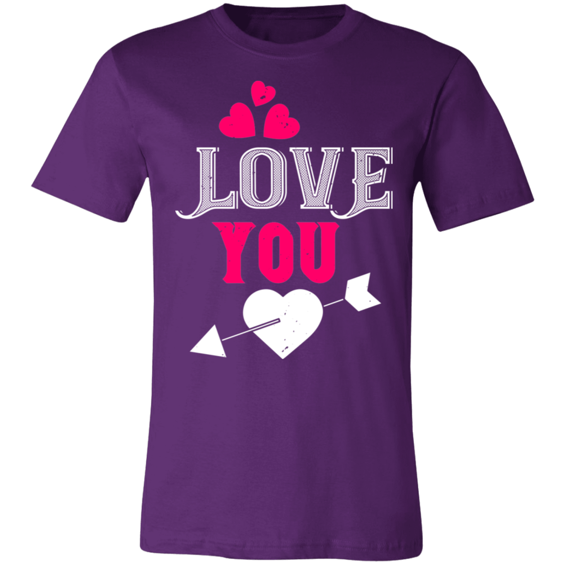Valentine Design Unisex Jersey Short-Sleeve T-Shirt