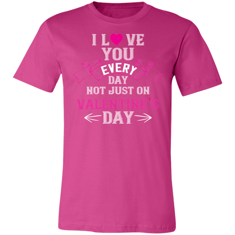 Image of Valentine Design Unisex Jersey Short-Sleeve T-Shirt
