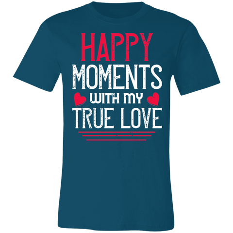 Image of Valentine Design Unisex Jersey Short-Sleeve T-Shirt