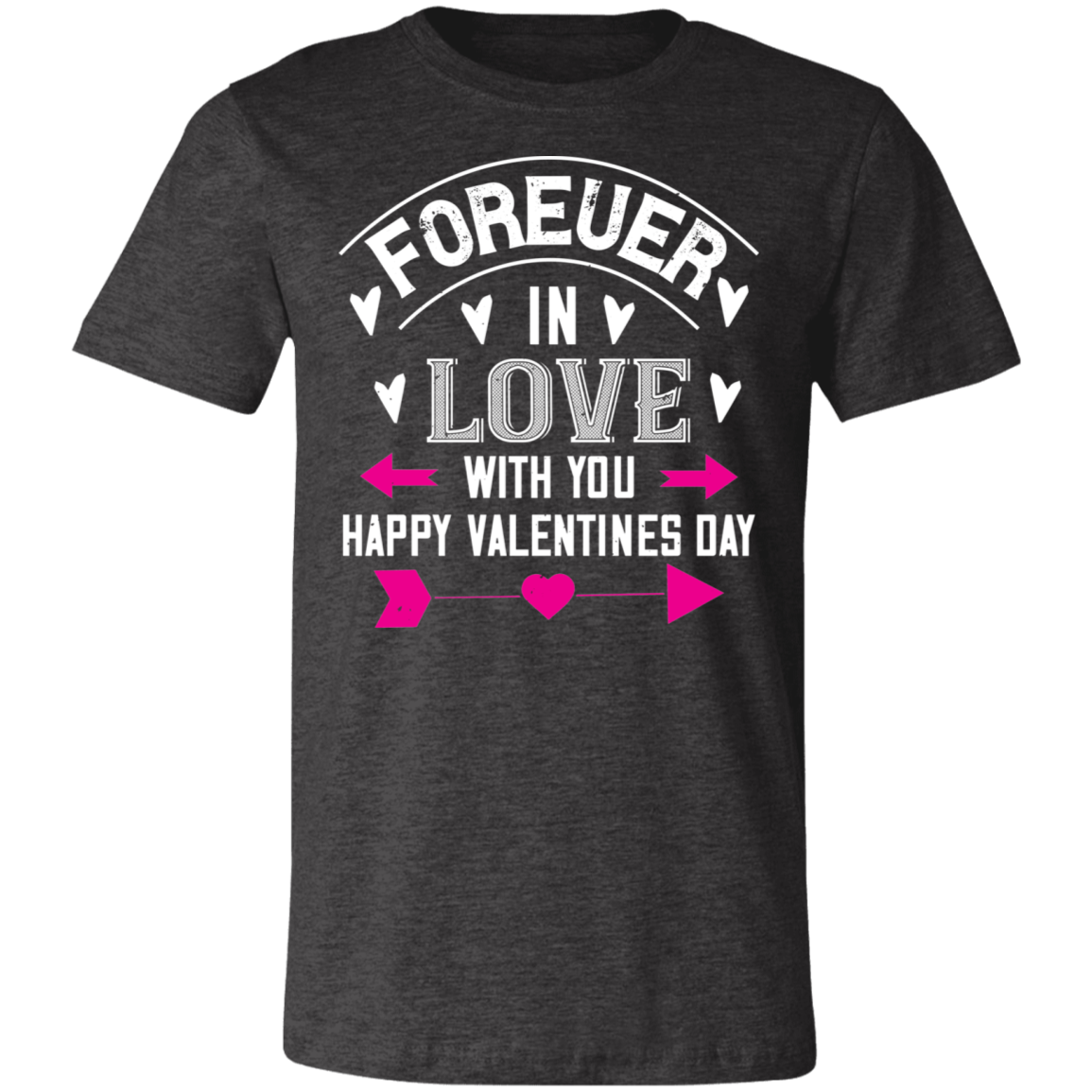 Valentine Design Unisex Jersey Short-Sleeve T-Shirt