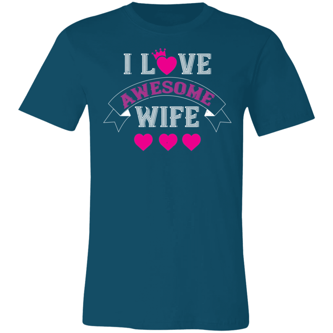 Valentine Design Unisex Jersey Short-Sleeve T-Shirt