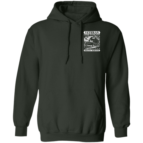 Image of Veteran Design Double Side Printed Pullover Hoodie