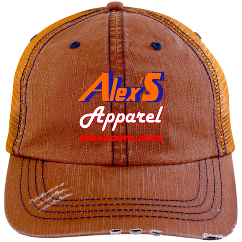 Image of Alexe's Distressed Unstructured Trucker Cap