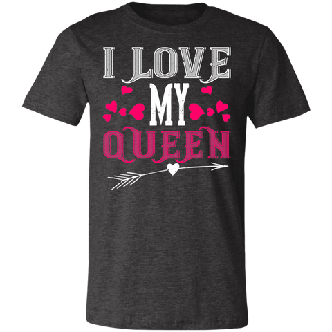 Image of Valentine Design Unisex Jersey Short-Sleeve T-Shirt