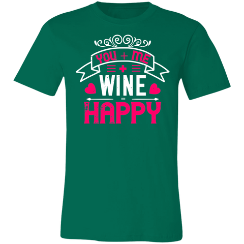 Image of Valentine Design Unisex Jersey Short-Sleeve T-Shirt