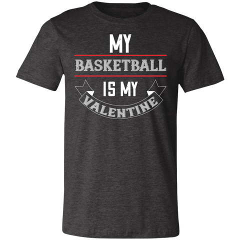 Image of Valentine Design Unisex Jersey Short-Sleeve T-Shirt